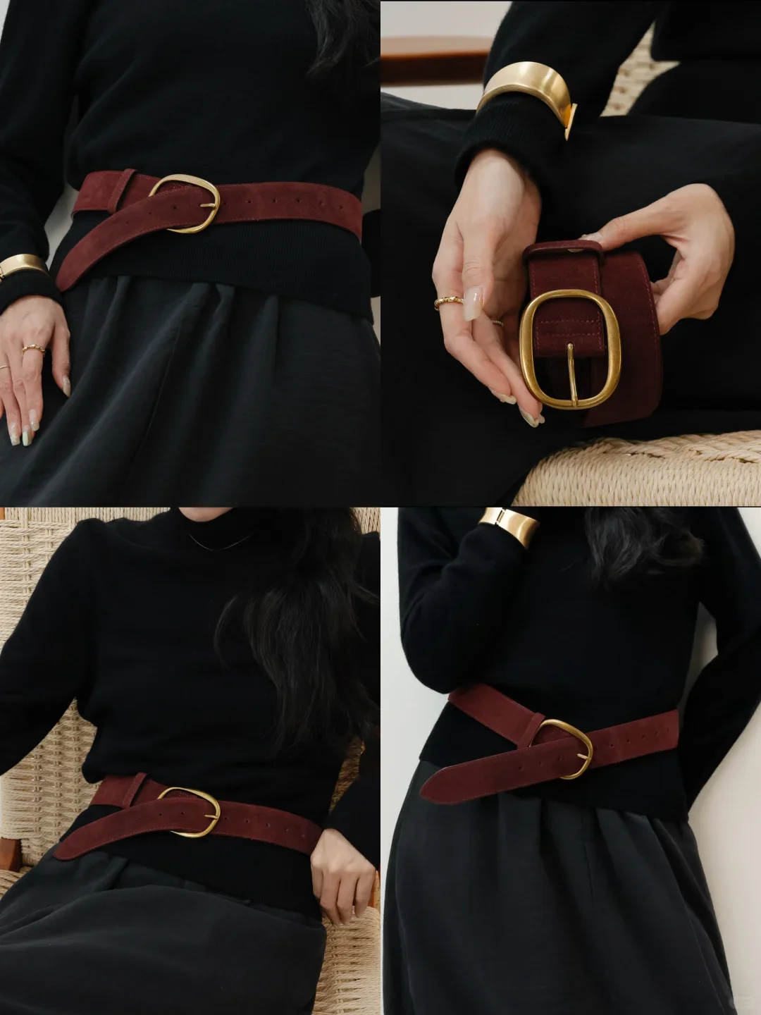 8474 3 Pack Suede Womens Elastic Wide Belts For Dresses Fashion 71hz8J7pyYL._AC_UY1000_.jpg main image 4