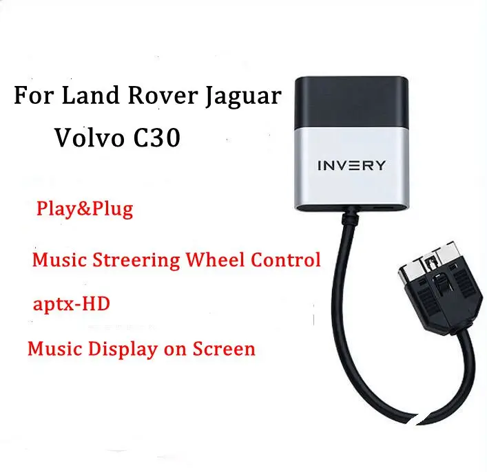 

30-контактный Bluetooth-адаптер для ipod interfacer для Land Rover стикер автомобильный Jaguar Volvo C30