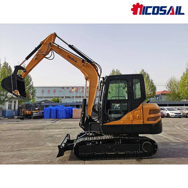 Industrieller Hochleistungs-Mini-Raupenbagger – hohe Qualität, EPA-konform für Baustellen und landwirtschaftliche Feldprojekte