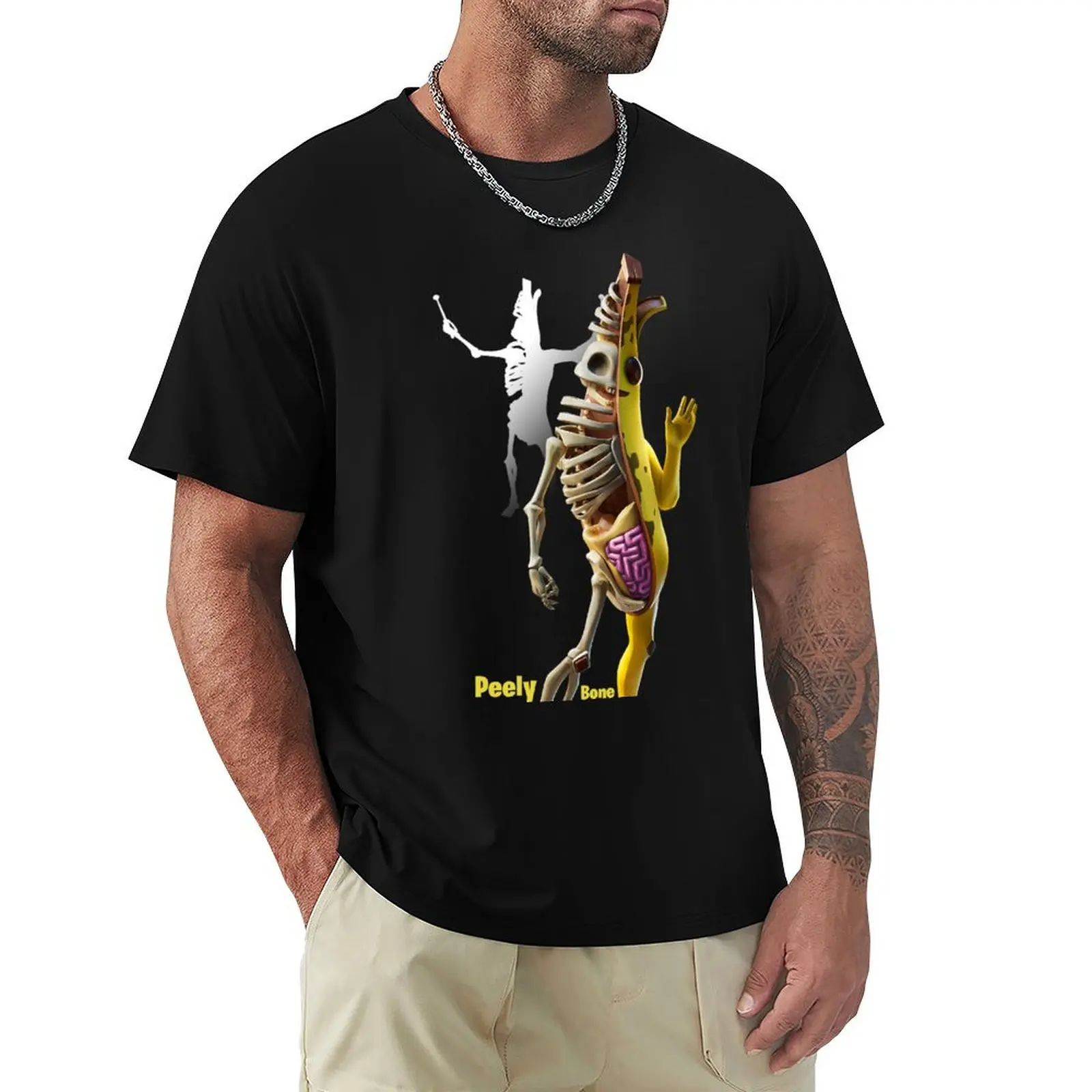 

Peely Bone T-Shirt man t shirt T-shirts oversize Louboutins Luxury man t shirts for men graphic