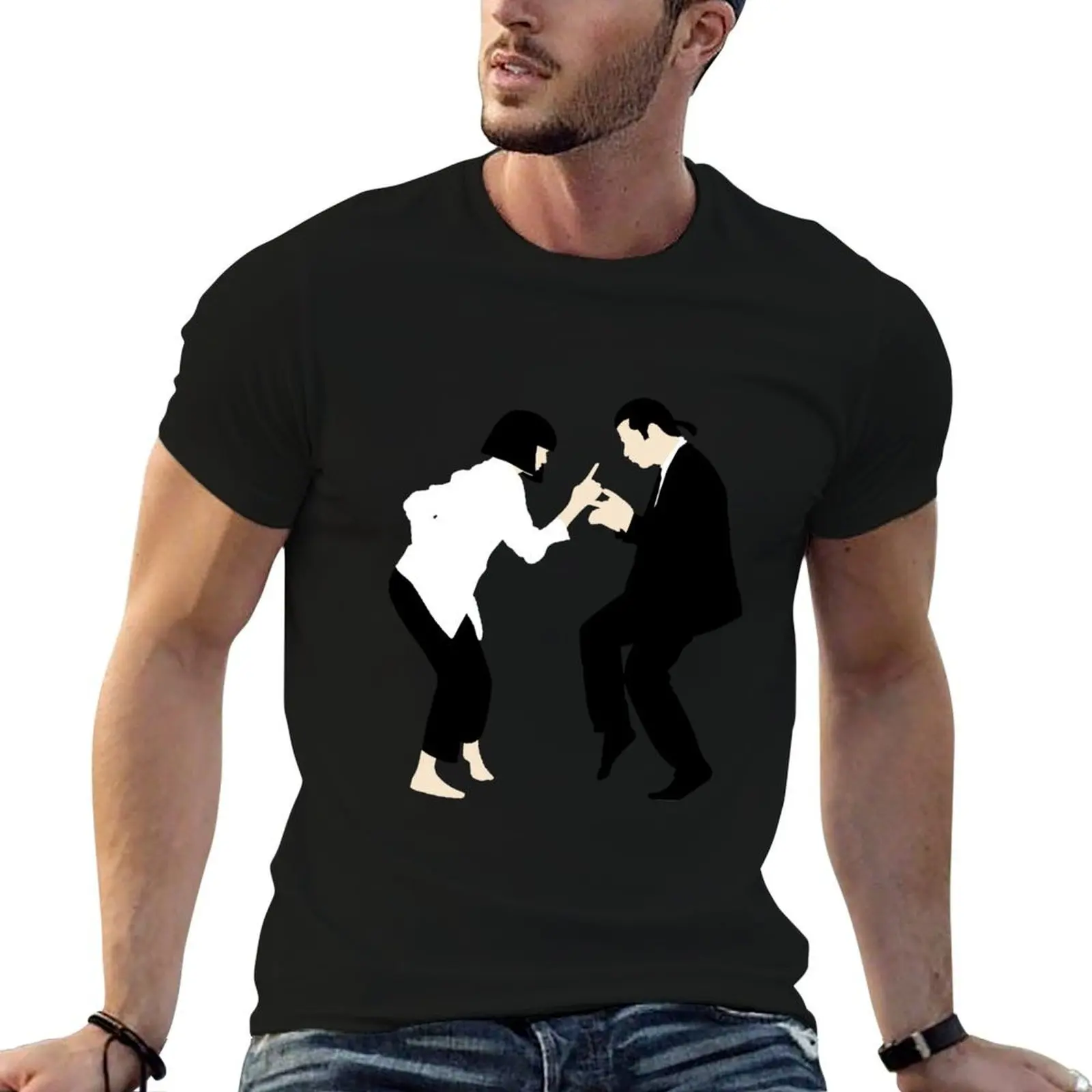Pulp Fiction // Jack Rabbit Slim’s Restaurant Dance Scene // Unique Minimalist Design T-Shirt