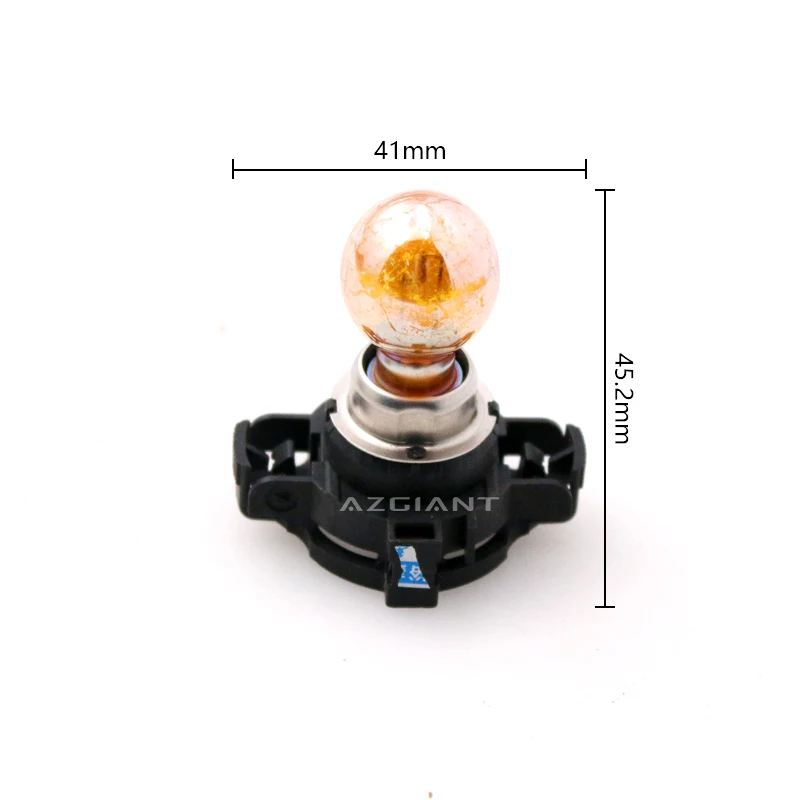 Car Turn Signal Bulb Amber PY24WSV PY24W 12V 12274 69678333 PGU20-4 Front Rear Indicators Lamp For For BMW X5 X6 F18 5 Series