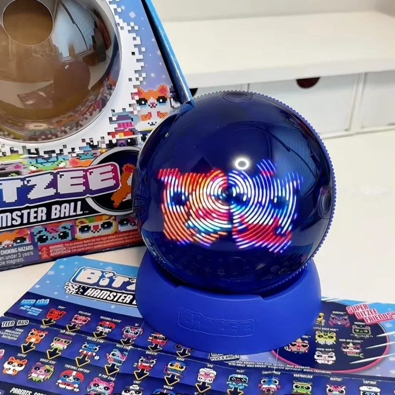 Bitzee-pelota para hámster, máquina de juego interactiva electrónica para mascotas, juguete de alimentación de elfo Virtual, juguete interactivo, regalos de cumpleaños para niños
