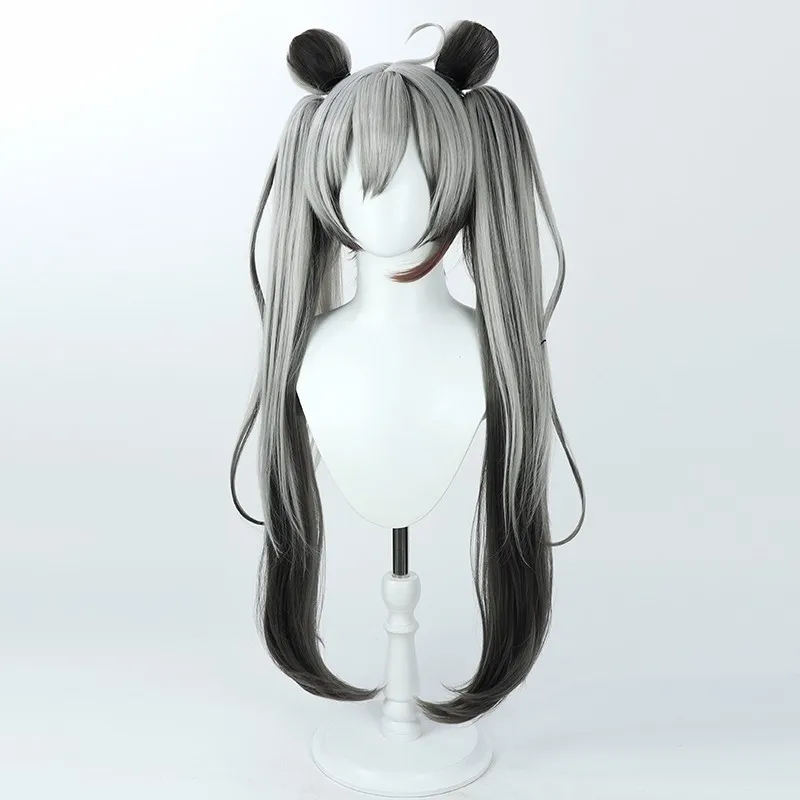 الأزرق الأرشيف Chidori Michiru شعر مستعار تأثيري رمادي التدرج فروة الرأس لعبة الهالوين هدية