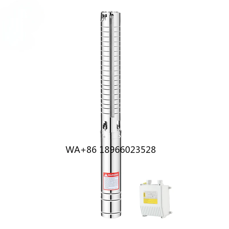 Qq pump 4SPM2/13 0.55kw 0.75hp 304 stainless steel submersible centrifugal deep well agricultural water pump