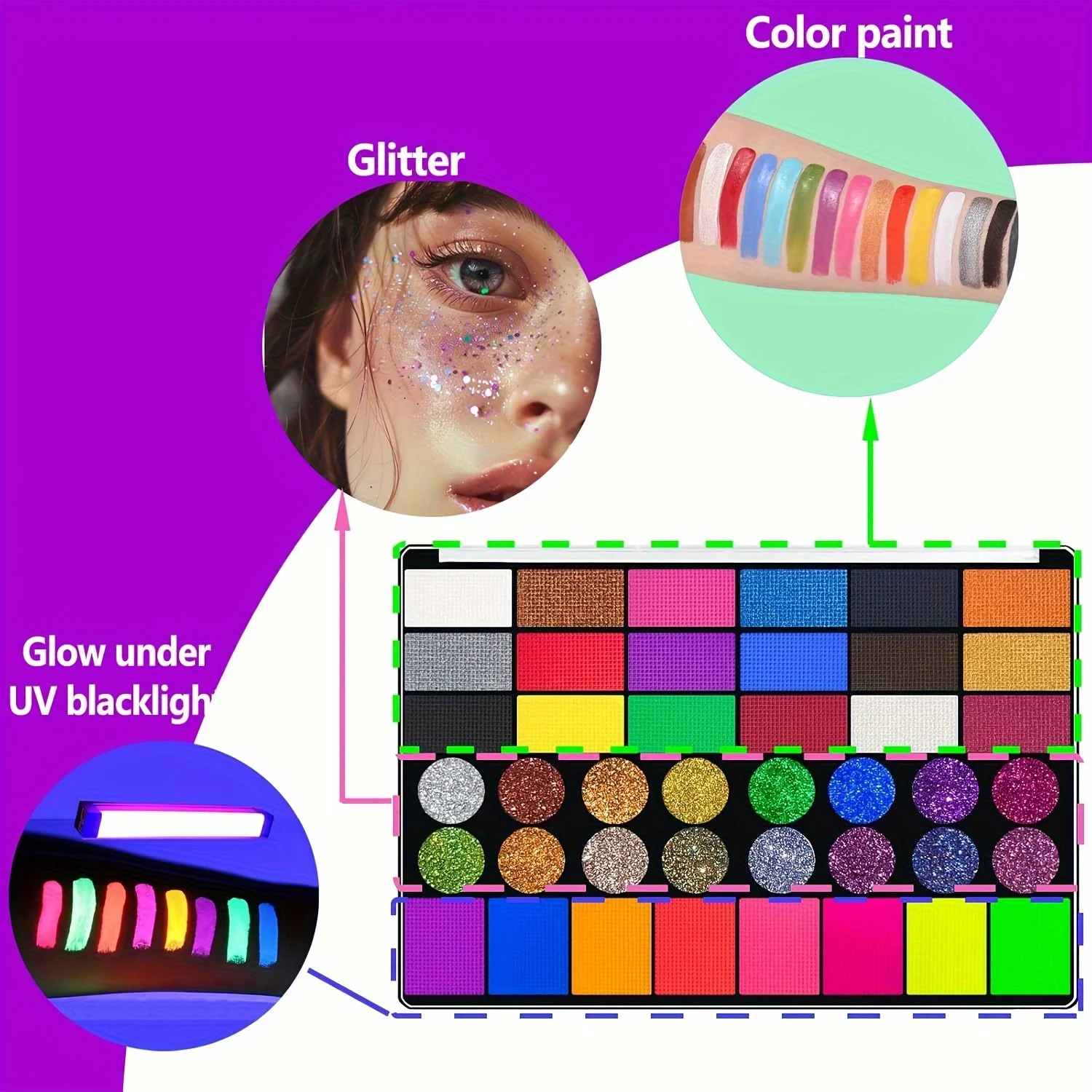 Palette de maquillage pour le  - Cosplay Prop Paint avis et prix