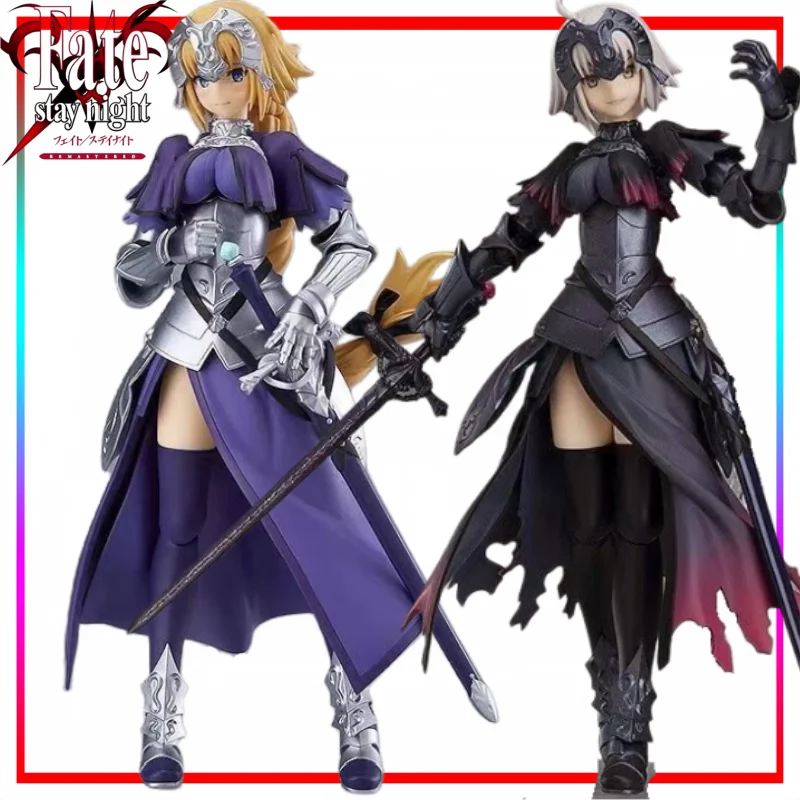 Nuovo Fate/stay Night Figura Cartoon Giovanna d'Arco Modello Ornamento Saint Anime Merchandise Regalo di festa Giunti posizionabili in scatola