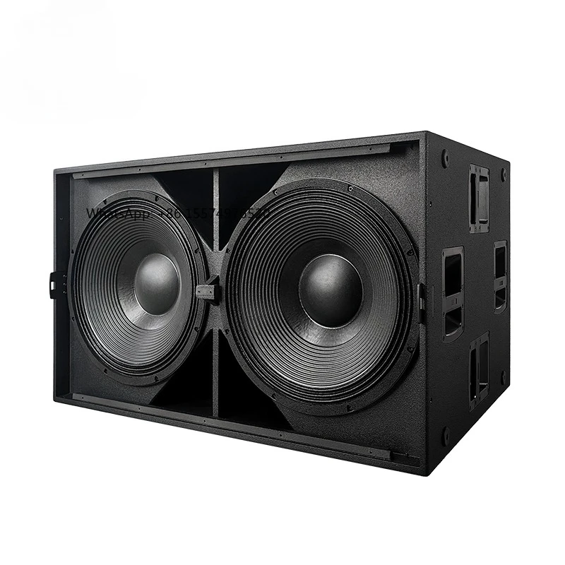 2026 Hot Selling Dual 21-inch Subwoofers with Built-in DSP, 2*4000W Active Amplifier, Model 9007LS, Powerful Speakers