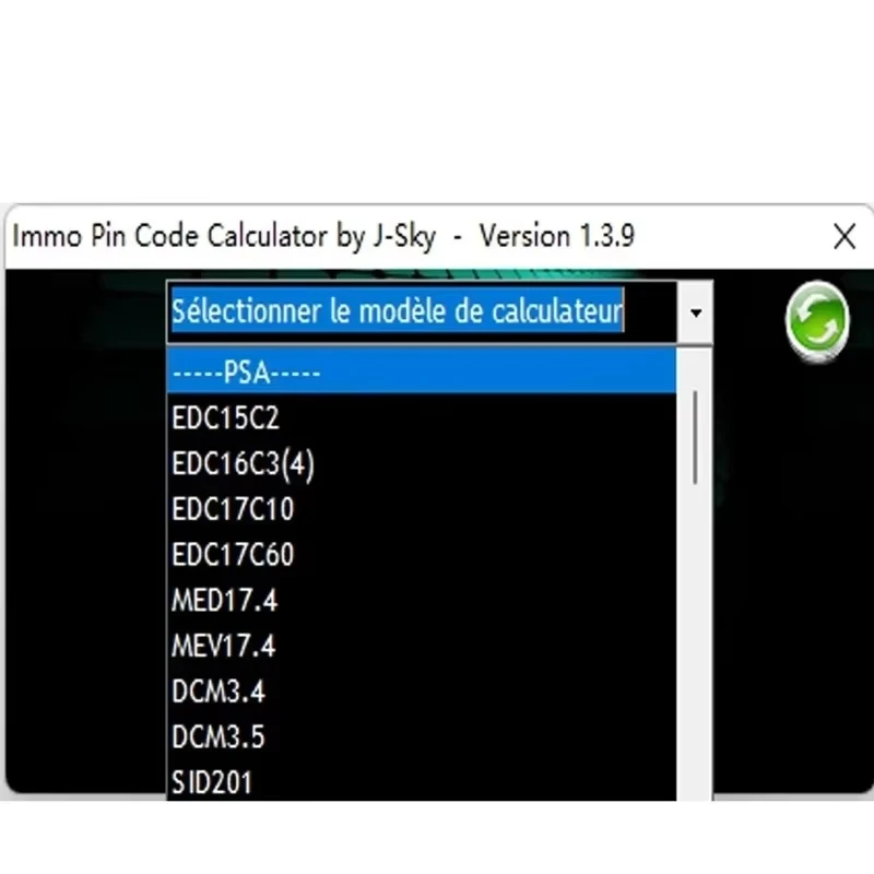 IMMO-calculadora de código Pin V1.3.9, equipo de reparación, software de diagnóstico, calculadora de código Pin IMMO 1.3.9, escá