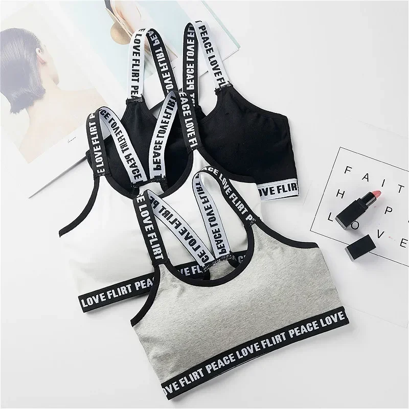 Students\' Gym Women Sports Bra Sports Bras Push Up Sports Bra Underwear Fitness Running Yoga Sport Tops Jogging  Girl