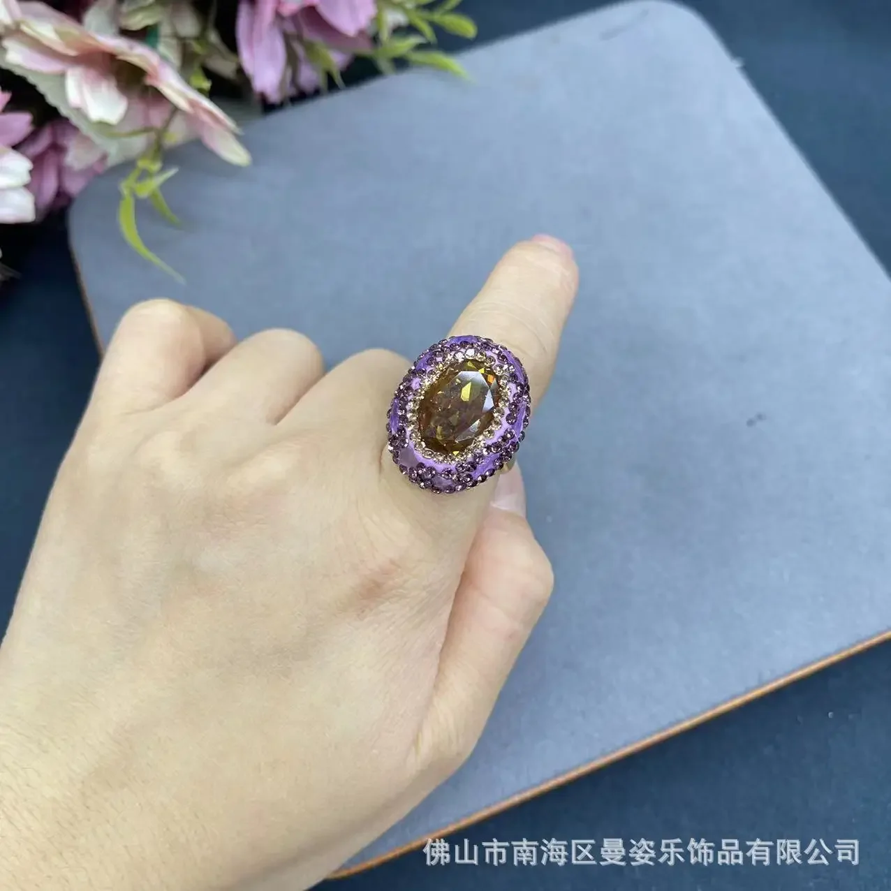 Turkey sultanite  stone amethyst four-piece set, magical stone medieval live stream hot-selling wholesale