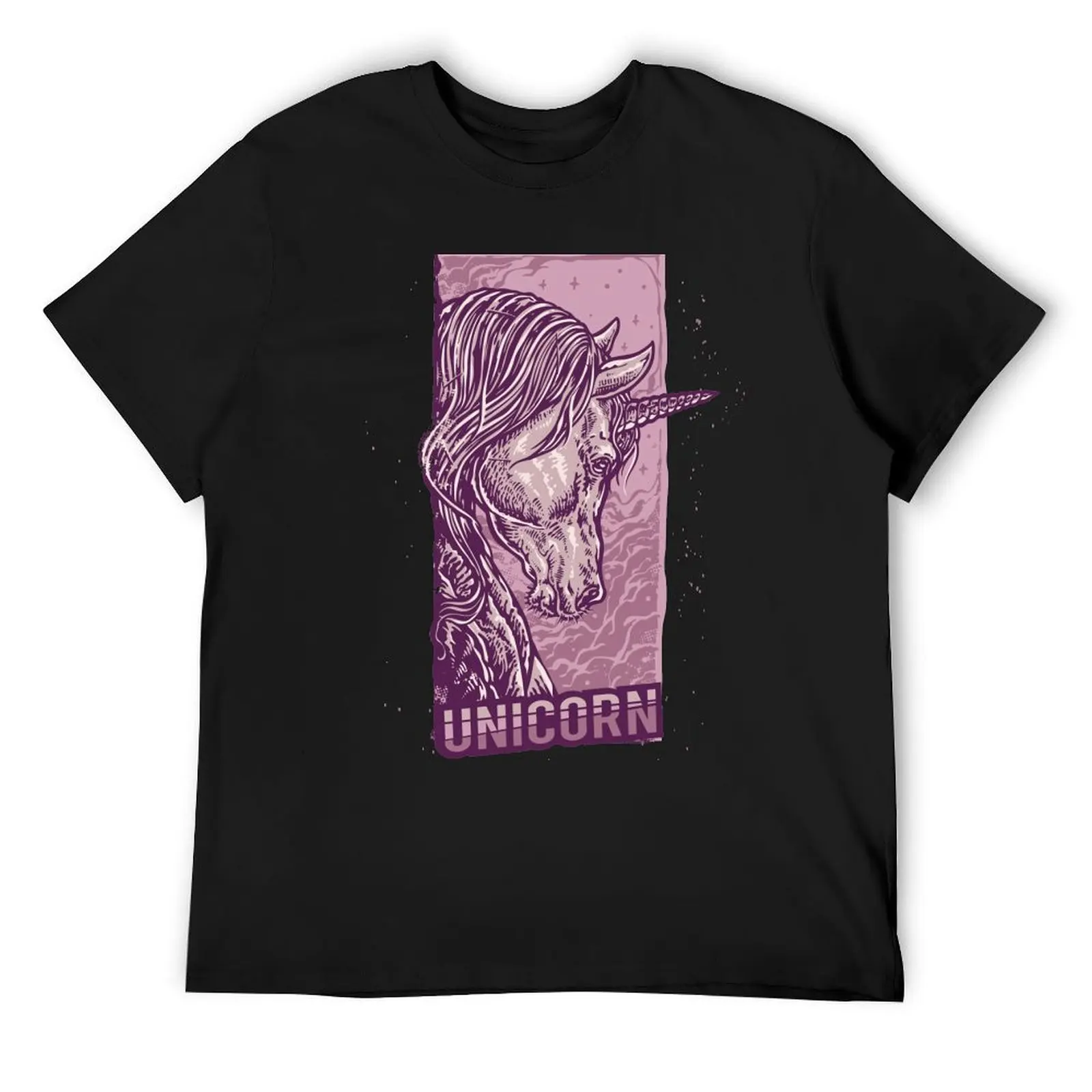 

The fancy unicorn horse cartoon style illustration T-Shirt cheap stuff quick-drying oversize t-shirts man sublime men t shirt