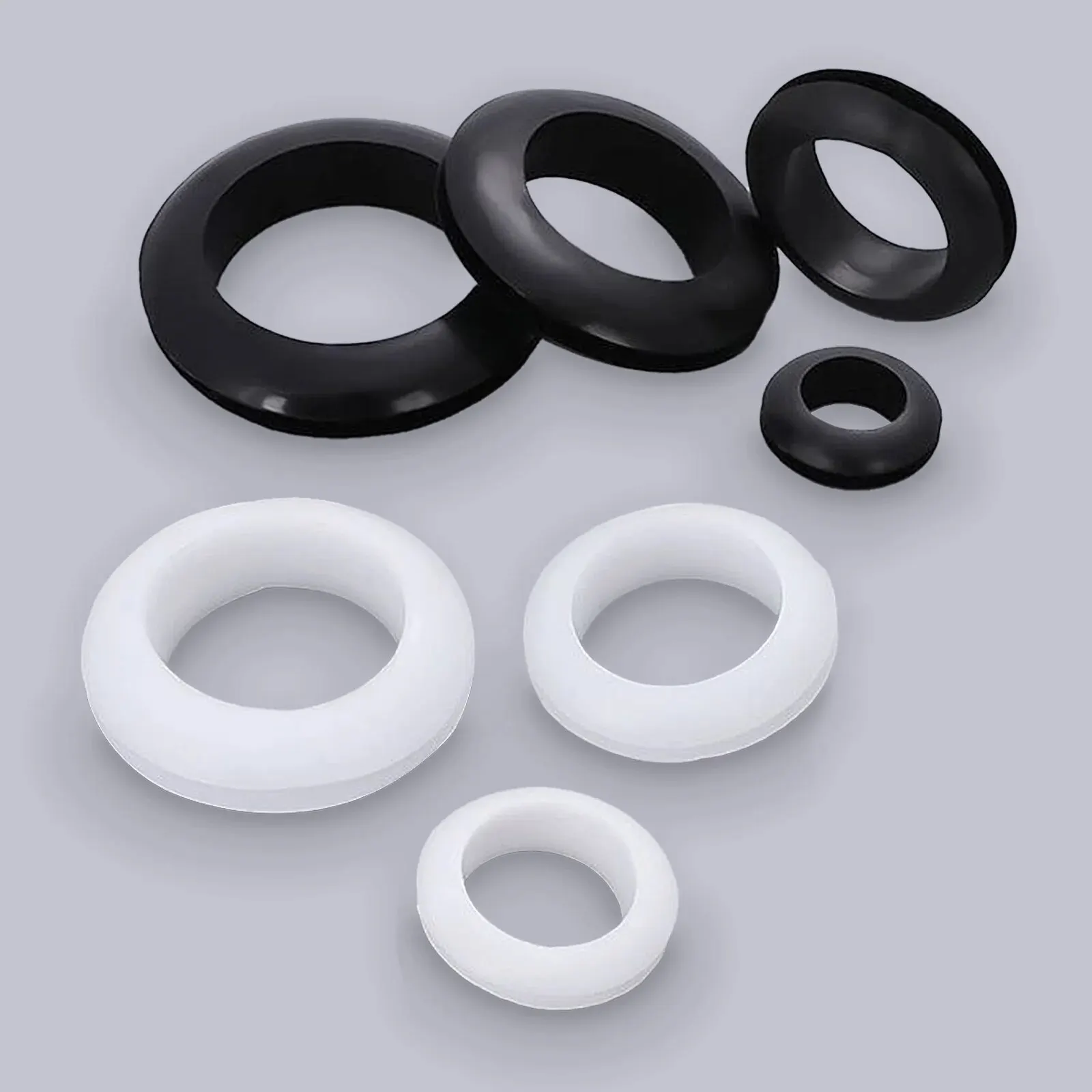 73Pcs Soft Rubber Protective Ring Snap Seal Ring O-Ring, Suitable For Wire, Pipe, Insulation Protective Sleeve