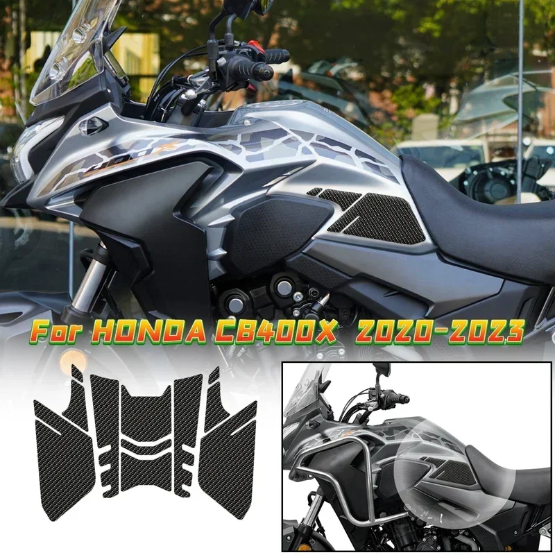 For Honda CB500X cb400x CB 500 400x2019-2022 motorcycle anti slip fuel oil tank pad protector side knee grip sticker 20 21