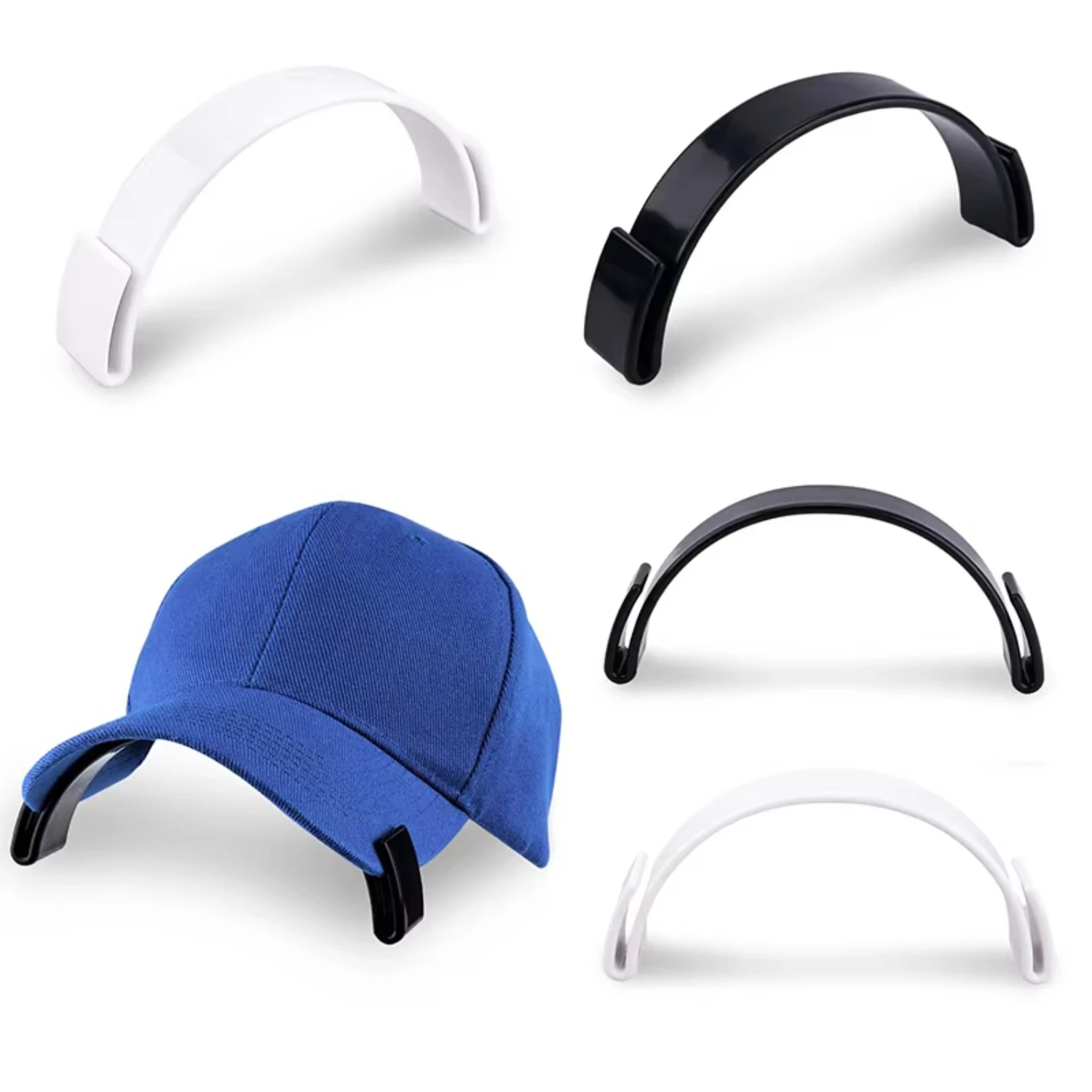 Plastic hat curve bender, curve band, hat brim shaper, hat shape keeper, baseball cap curve tool, 1