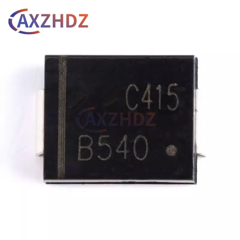 10PCS SMC DO-214AB MBRS540T3G B540 SMD 5A 40V Schottky Power Rectifier Diode MBRS540 B540C-13-F B540C