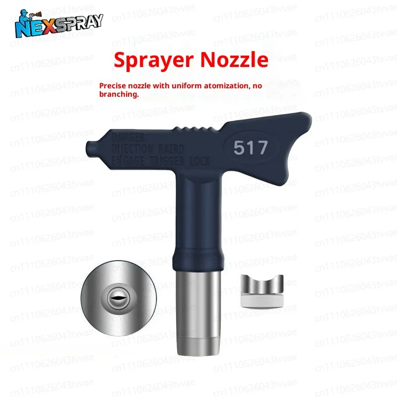 1PC High Pressure Airless Spraying Machine Latex Paint Putty Electric Spraying Machine Spray Head Atomization Uniform