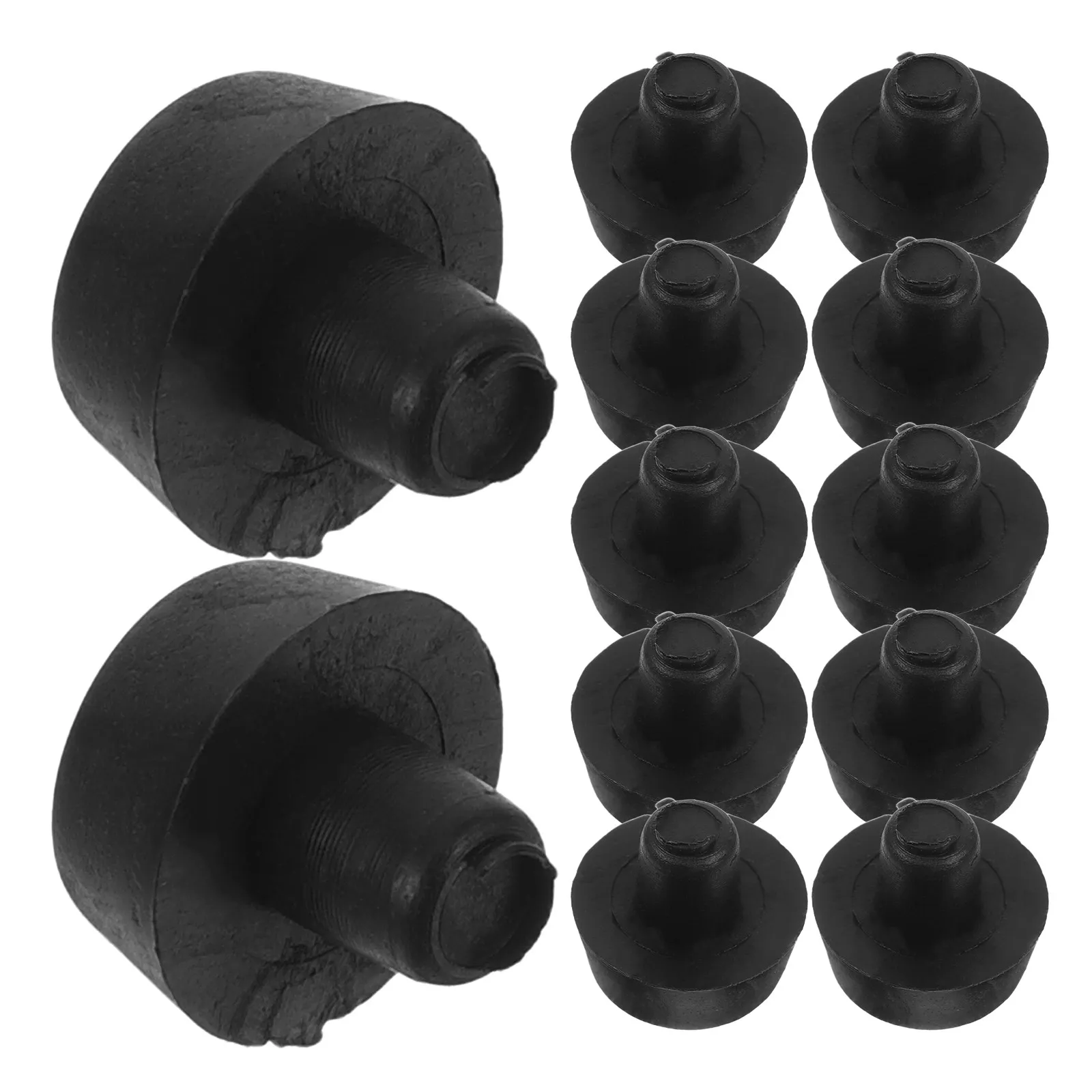 40Pcs Office Chair Leg Floor Protectors Stable Non-Slip Silicone Furniture Feet Pads for Hardwood Tile Carpet Bench Leg Caps