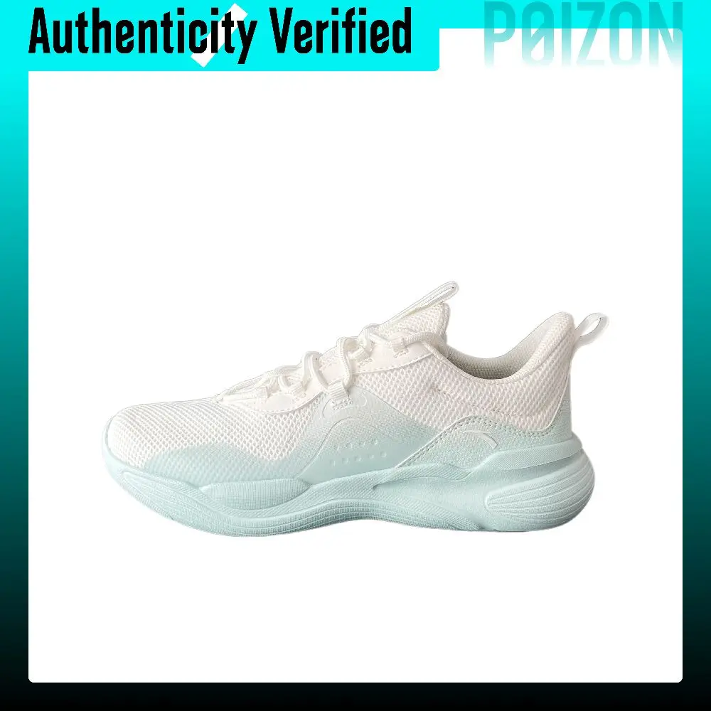 Anta Low top Running Shoes Women's Papyrus White/Ice Crystal Green 122617704R-2