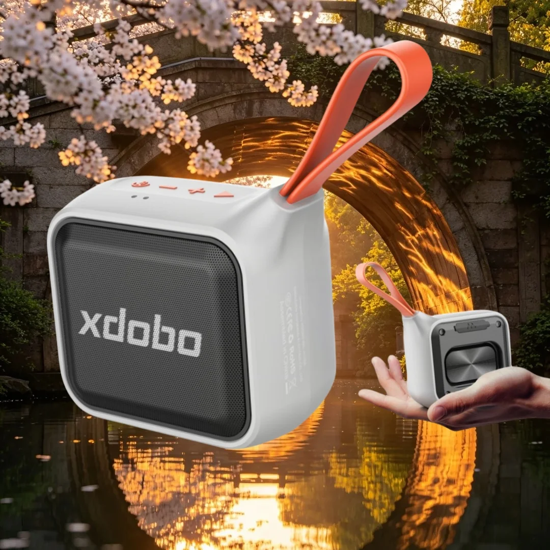 XDOBO 12W Bluetooth Speaker Portable Subwoofer IPX7 TWS Wireless Speaker 3300mAh BT TF Play Boombox Mini Bass For Smart Phone PC
