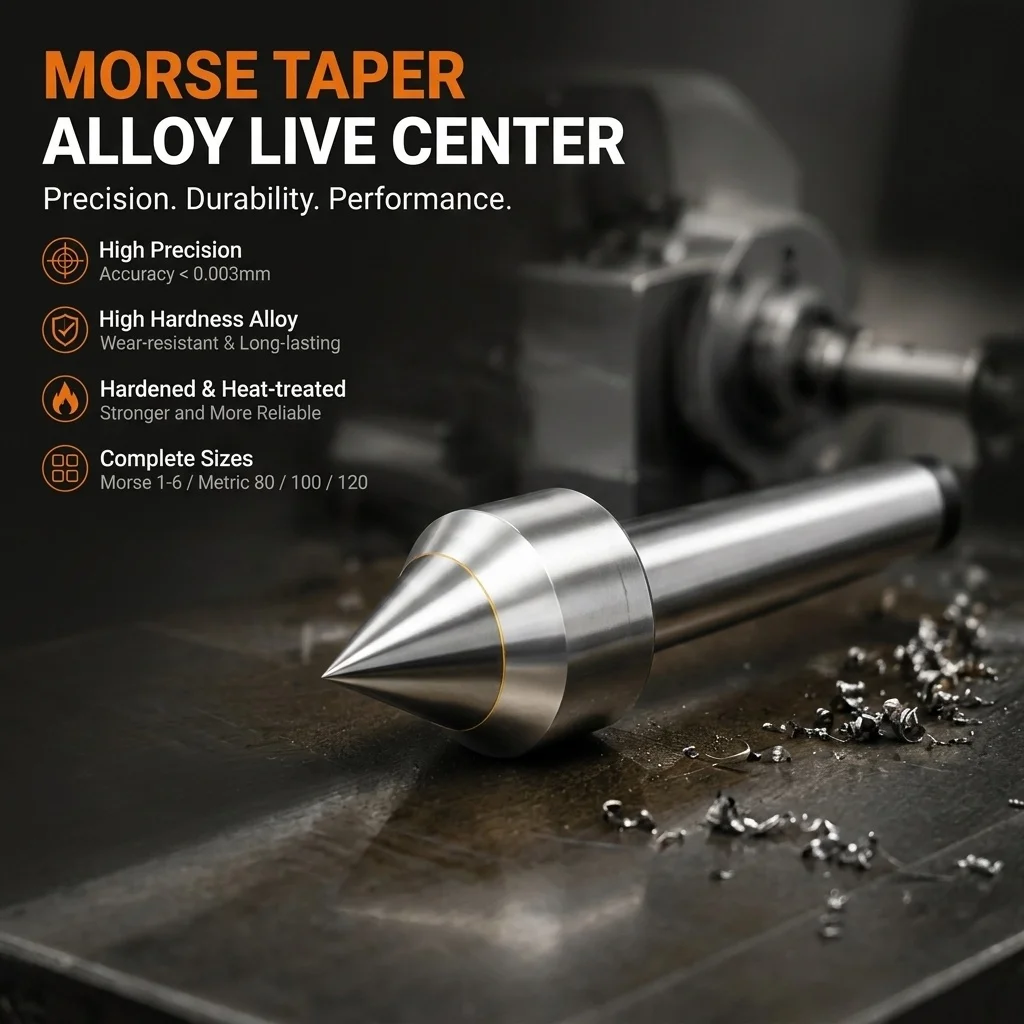 MT1 MT2 MT3 MT4 Fixation Center Alloy Centering Morse Lathe Tailstock Thimble CNC Tool Carbide Tip Die Thimble Fixed Top