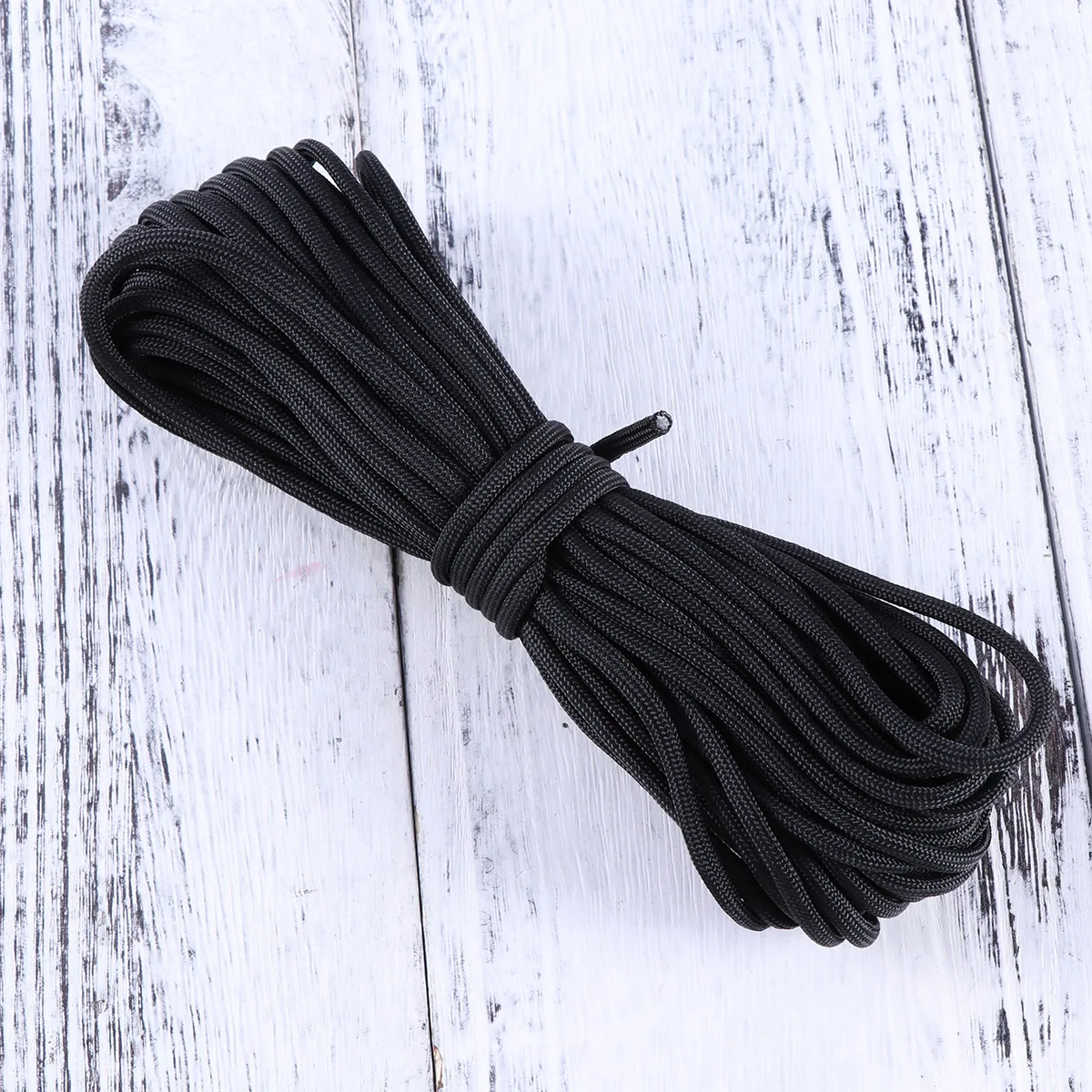 

Survival Seven Cores Umbrella Rope Crafting Kit Nylon Military Parachute Cord (7 Meters, Black)