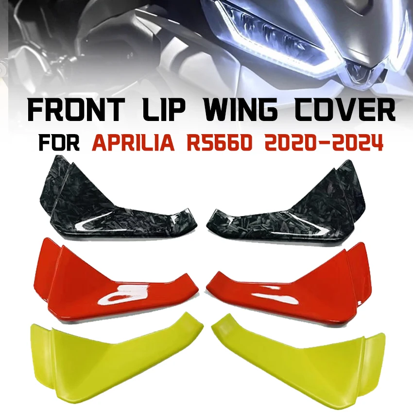 

Motorcycle Front Lip Wing/Aerodynamic Winglet For Aprilia RS660 (2020-2024)–Conical Fairing Wing | Moto Aerodynamic Accessories