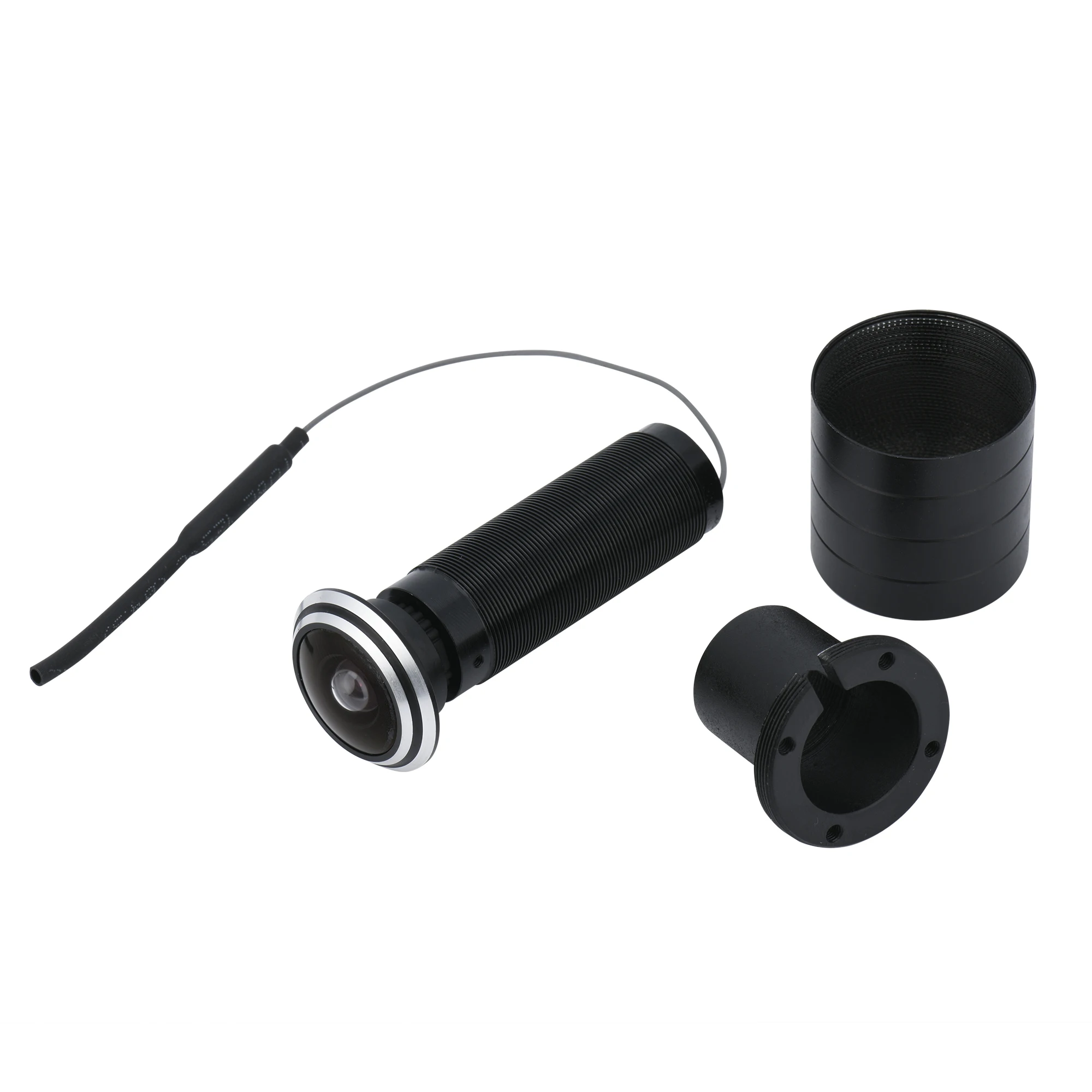 Mini mirilla de red gran angular para puerta, tarjeta TF de almacenamiento en la nube, Audio WIFI, agujero de ojo para puerta, cámara IP P2P icsee