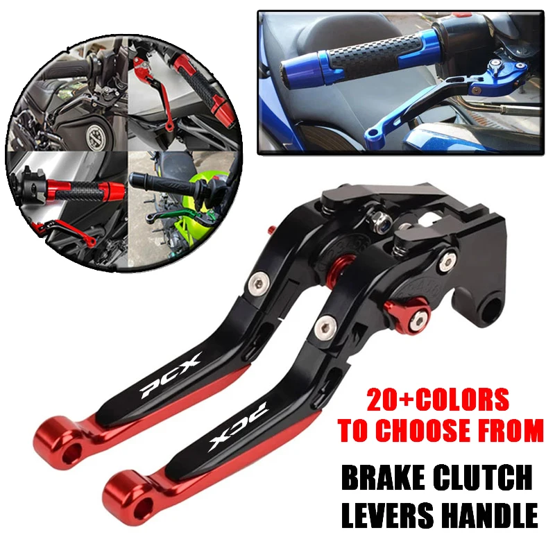 Per HONDA PCX 125 PCX125 PCX150 PCX 150 2010-2024 Moto Leva Frizione Leva Freno Set Pieghevole Regolabile