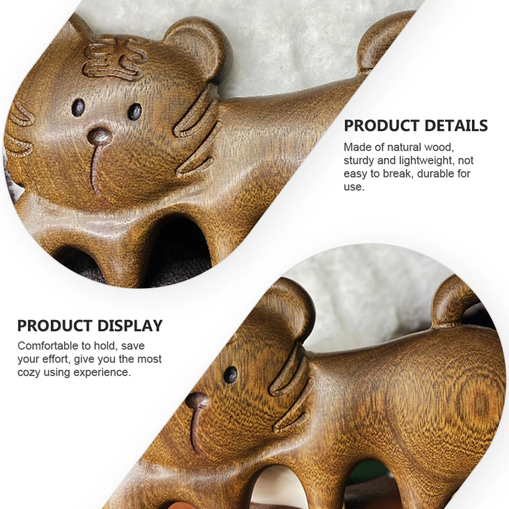 

Natural Wooden Hair Brush For Scalp Massage Wide Teeth Comb Massaging Tool To Reduce Hair Breakage Lightweight Durable