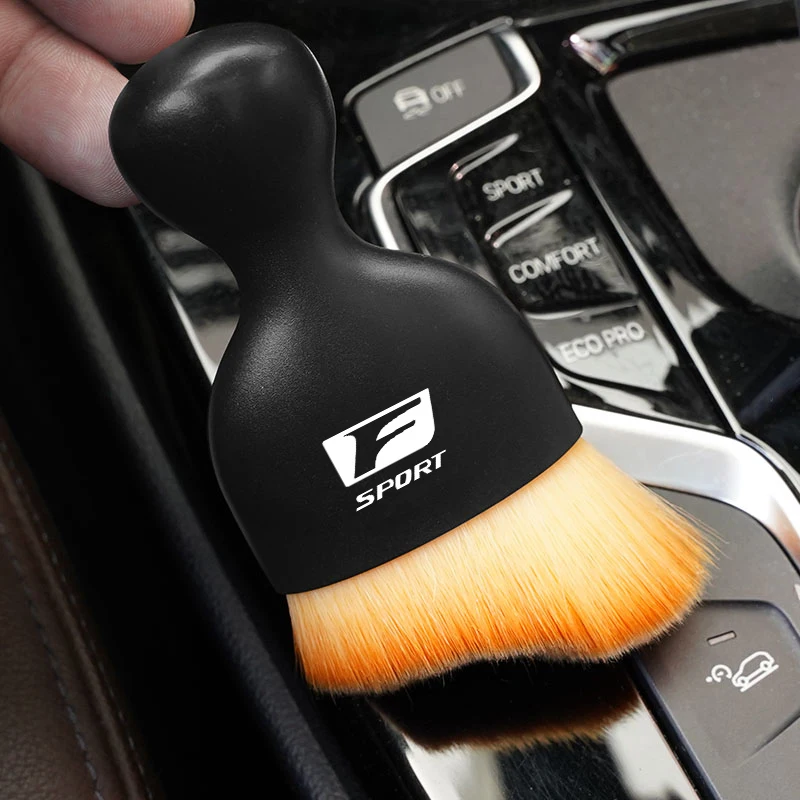 أداة التنظيف الداخلي للسيارة لوحة القيادة منفذ الهواء فرشاة ناعمة لكزس F SPORT LBX NX RX 350h 450h ES UX 300e GS GX IS LS LX CT LC