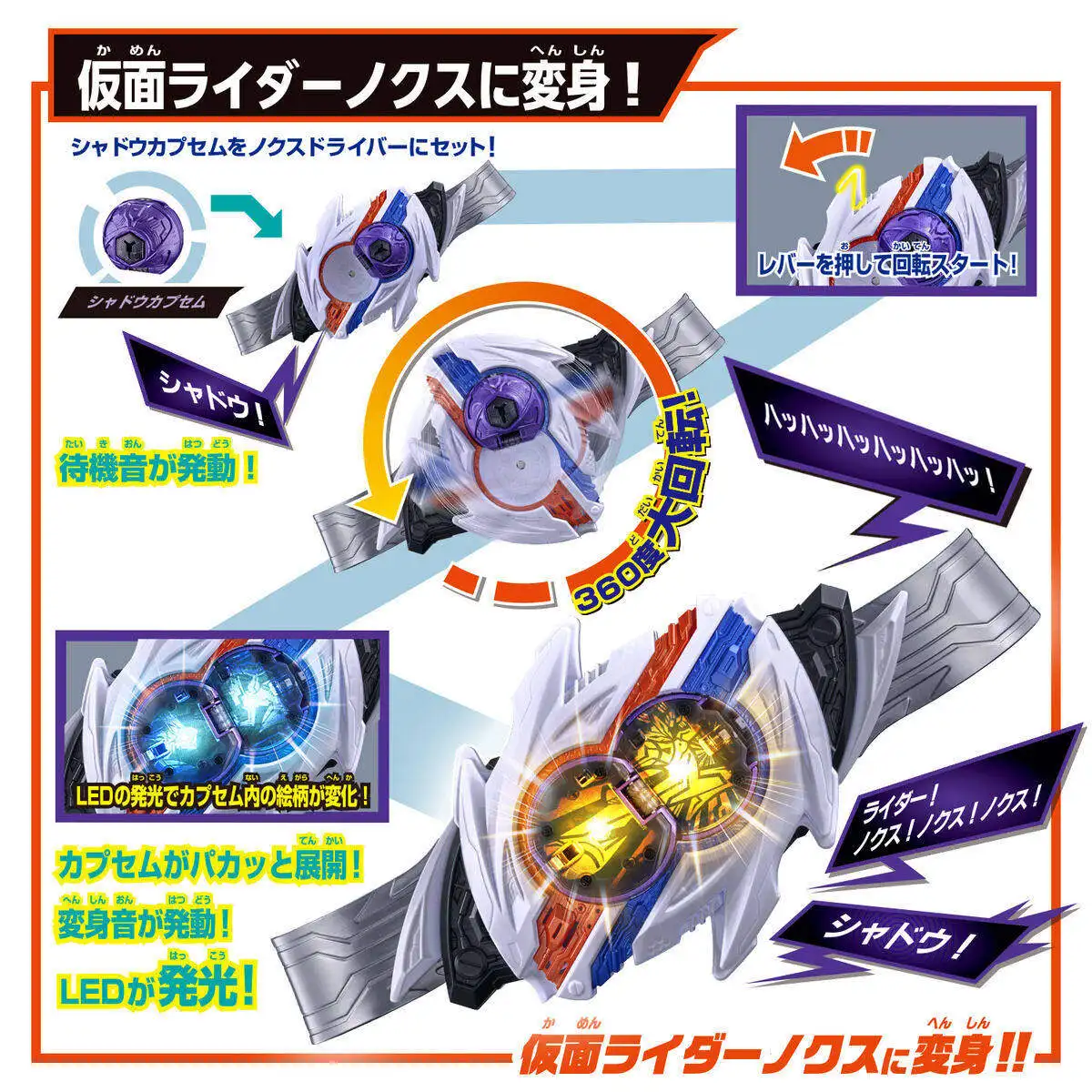 Nieuw Op Voorraad Originele Bandai Kamen Rider ZEZTZ ZZZ DX Nokes Transformatie Riem Driver Secundaire Rider Collection Speelgoed Goy