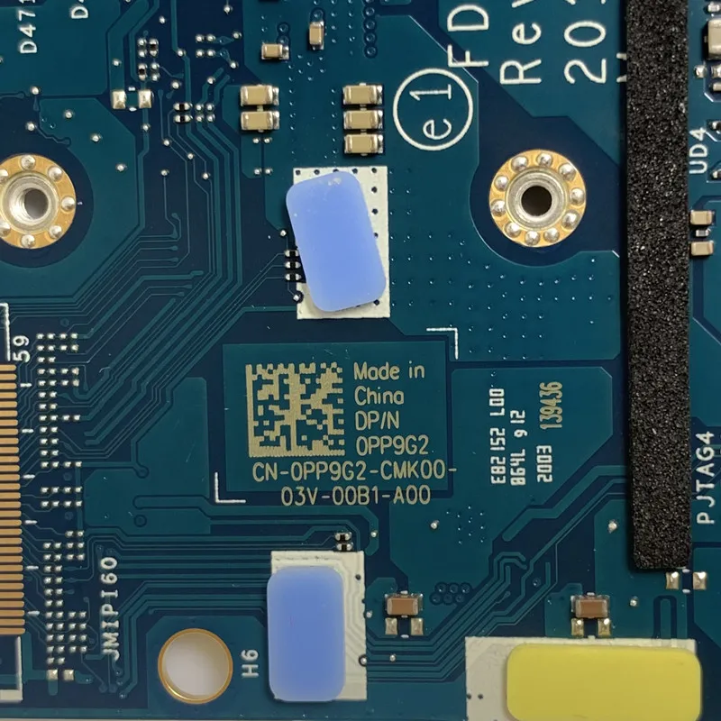 

CN-0PP9G2 0PP9G2 PP9G2 для материнской платы DELL 9300 с процессором SRG0N I7-1065G7 FDQ30 LA-H811P, материнская плата для ноутбука, 100% полностью протестирована, хорошо