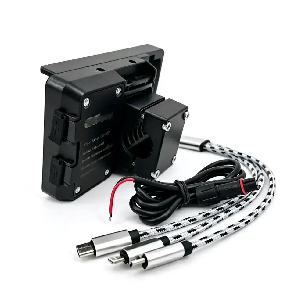 【High Quality​】Compatible With QJMOTO SRT700S SRT700SX SRT700 S SRT 700 SX GPS Navigation Bracket Mounting Stick And Phone Clip