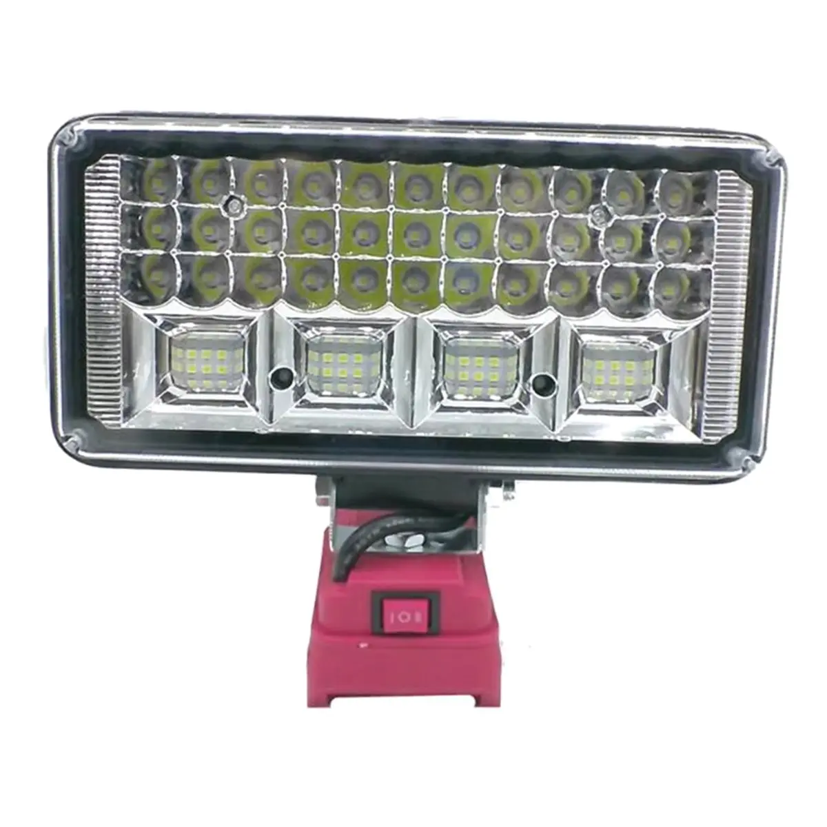 

ABNH Work Light 57 Leds for 18V Li-Ion Battery Flashlight Site Lighting Car Work Lamp LED Camping Light Torch Spotlight