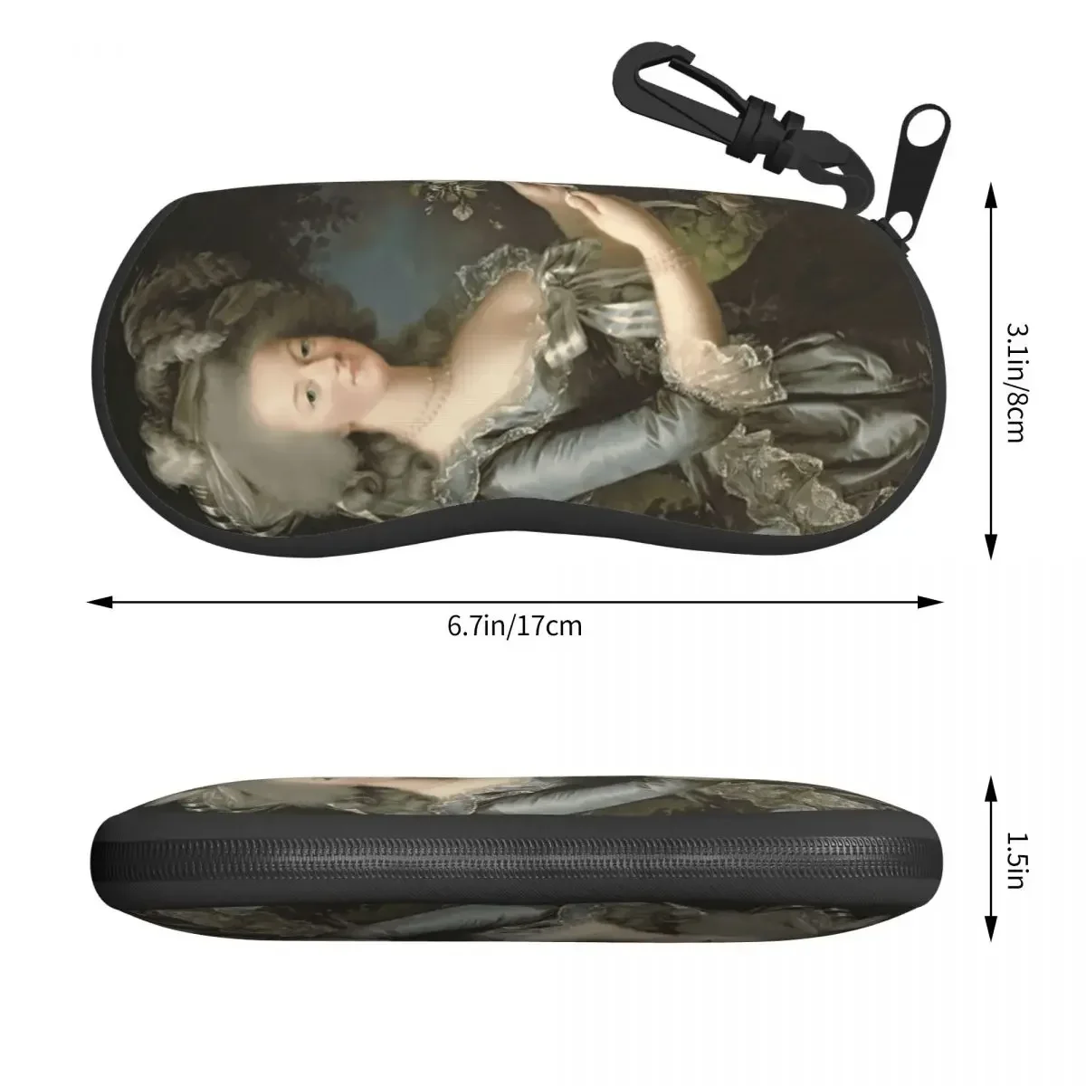 Elisabeth Louise Vigee Antoinette Lebrun Shell Eyeglasses Case Women Men Cool Glasses Case Sunglasses Box Pouch