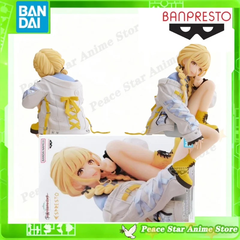 

18cm Japan Bandai Anime Model Prize Figure The Idolm@ster Shiny Colors ESPRESTO Charming pose Fujita Kotone Christmas Gift