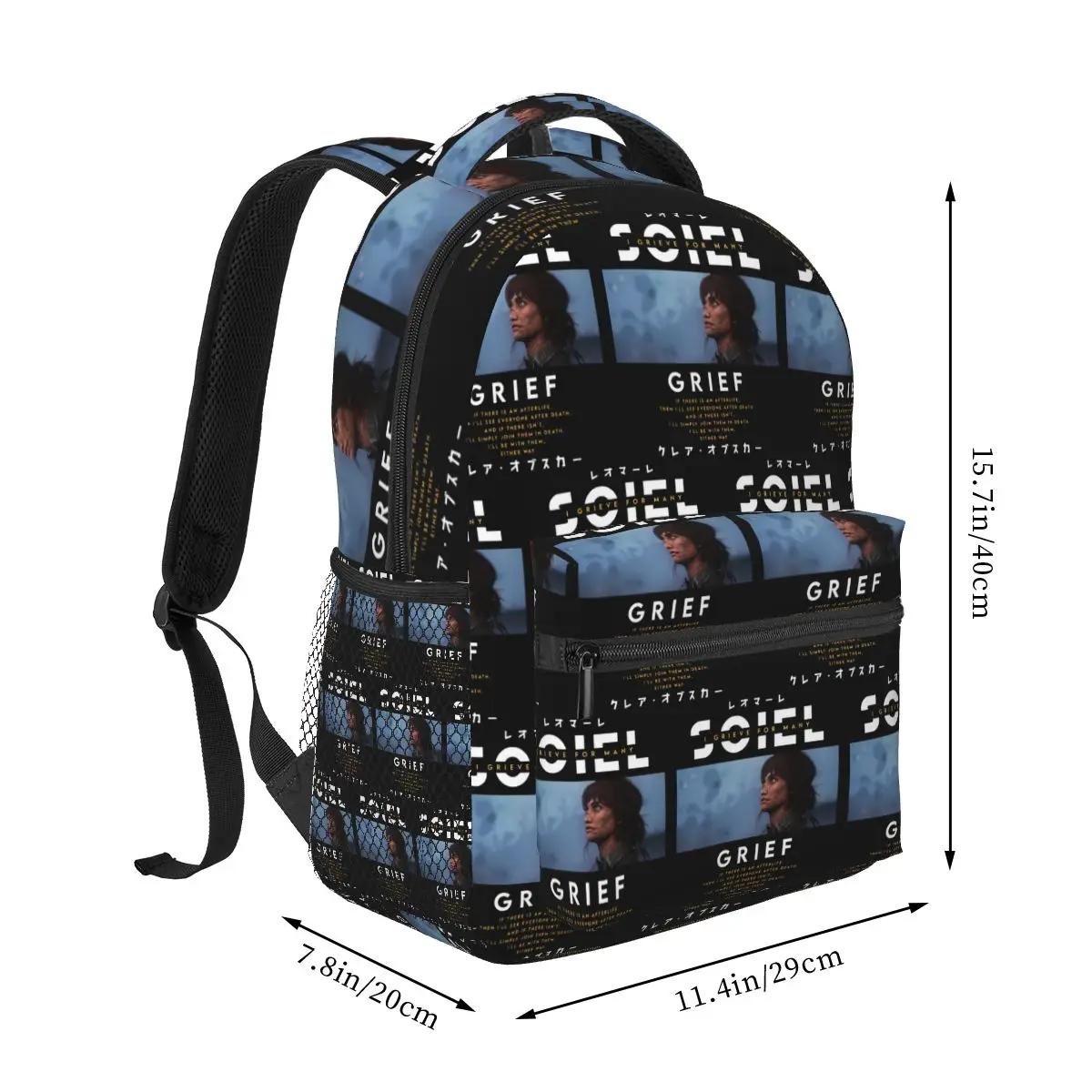 Sciel Clair Obscur Expedition 33 If There Is An Afterlife Backpack Hot Sale Daypack BookBag School Bag Shoulder Bags For Unisex
