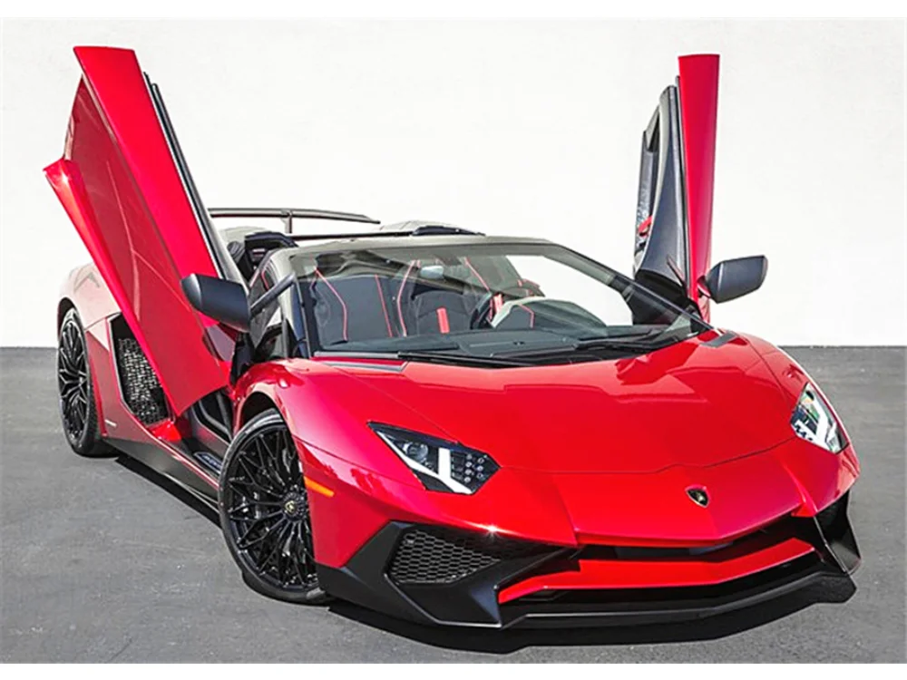 All Carbon Fiber SV Style Body Kit for Lamborghini Aventador LP700 LP720 LP740 LP750 Front and Rear Bumper Cover