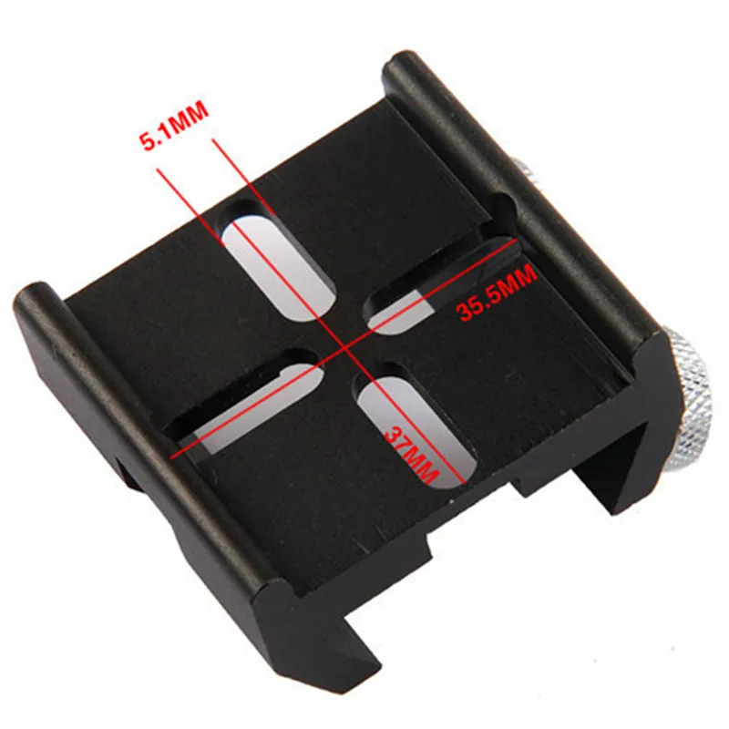 Agnicy Slot a coda di rondine guida per Slot per la ricerca di stelle Star trogolo Finder Base per specchio accessori per telescopio astronomico