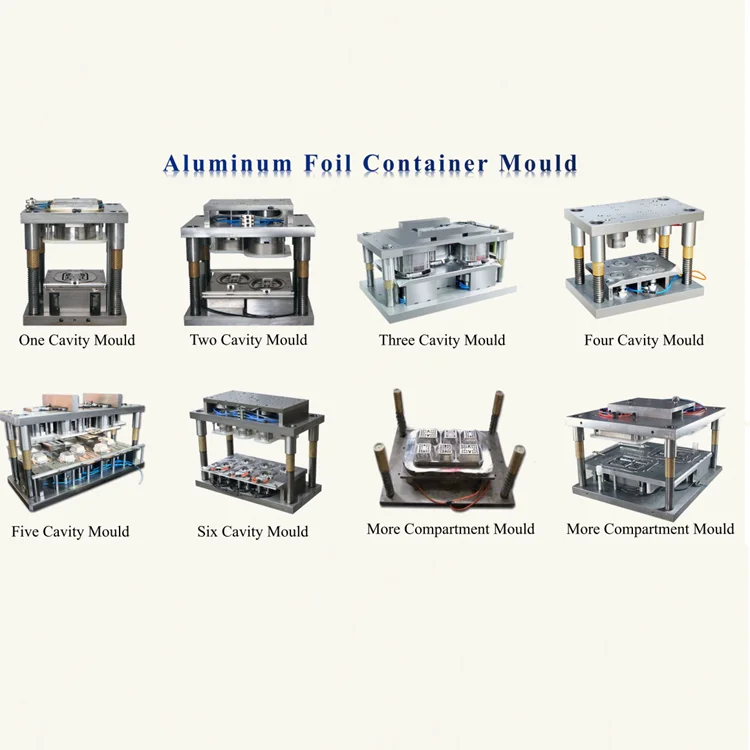 Disposable Auto Aluminum Foil Container Making Machine Korean Aluminum Food Container Machine