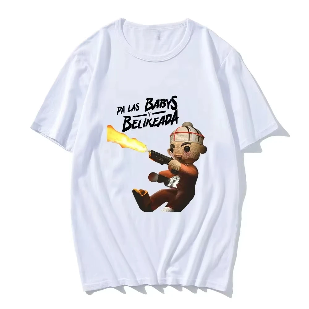 

Футболка Fuerza Regida Band, модная футболка с коротким рукавом, летняя повседневная одежда, удобная, в стиле хип-хоп, для пар, уличный стиль