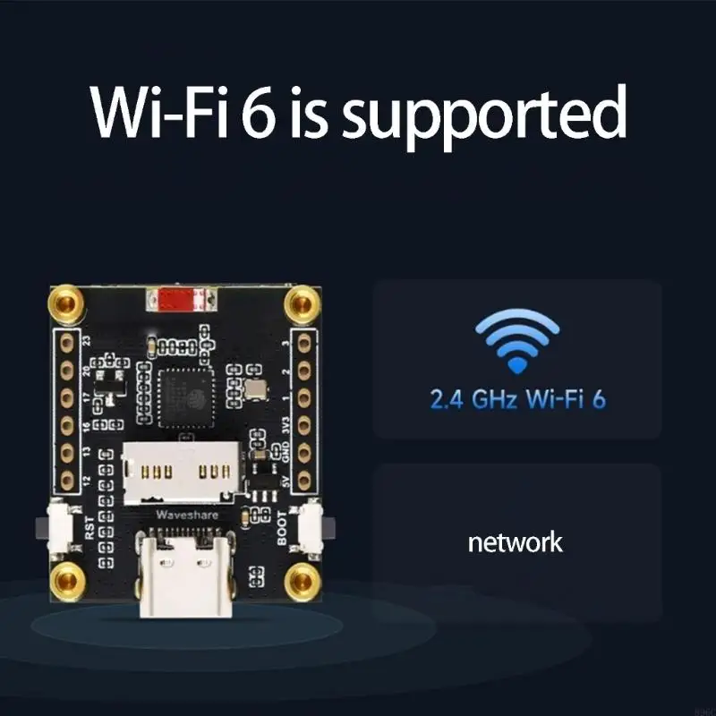 WiFi 6 Development Board 240x240 Dot Pattern 1.3 Screen And USB Type link Effective Microcontroller Unit 896C
