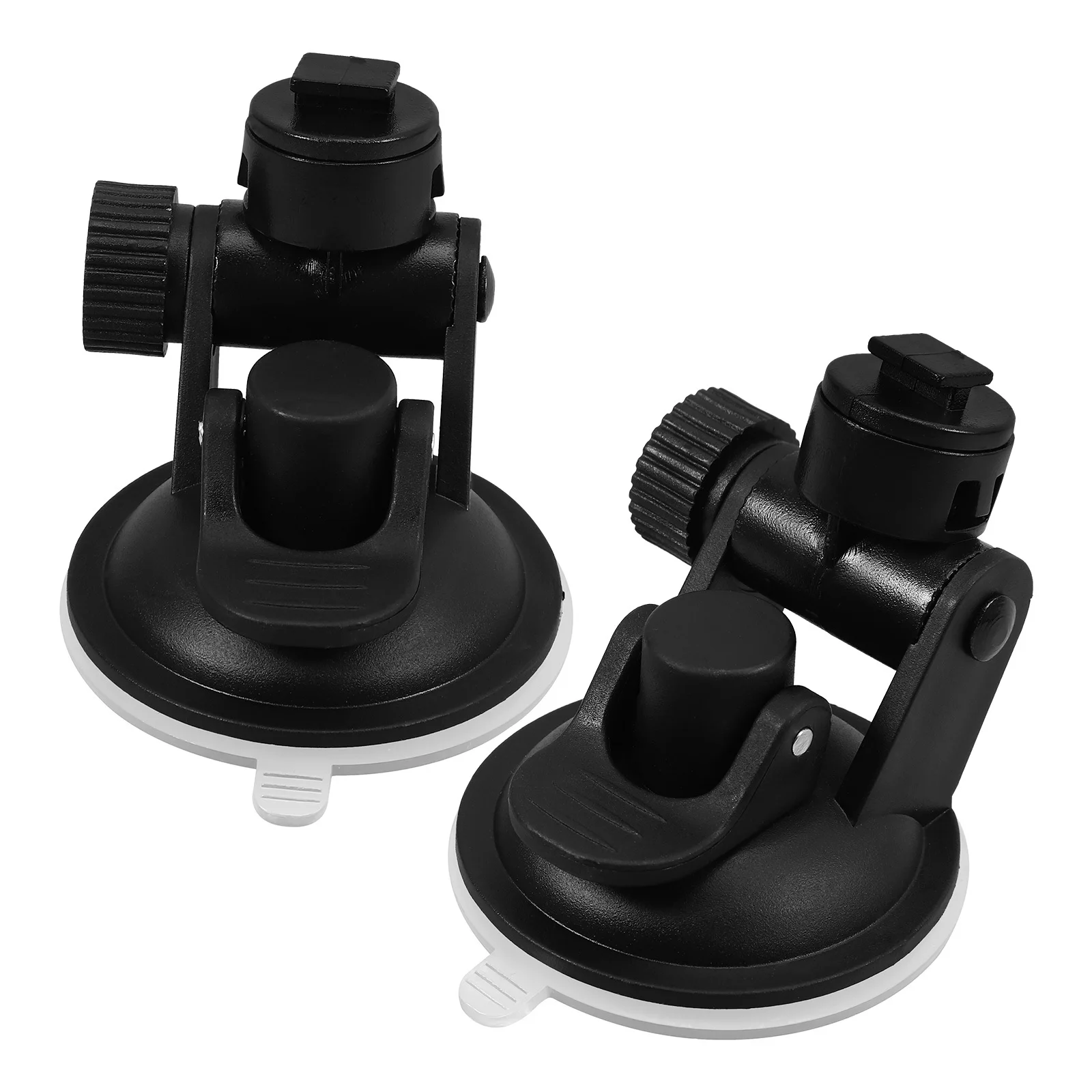 

2Pcs Dash Cam Holder for Car Strong Suction Cup Mount Universal Design Black Car Camera Mount Dash Cam Holder