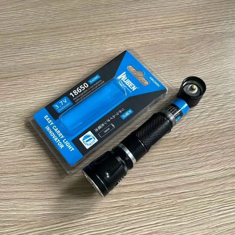 WUBEN Flashlight ABE2600C For WUBEN L50 Flashlight C3 Torch