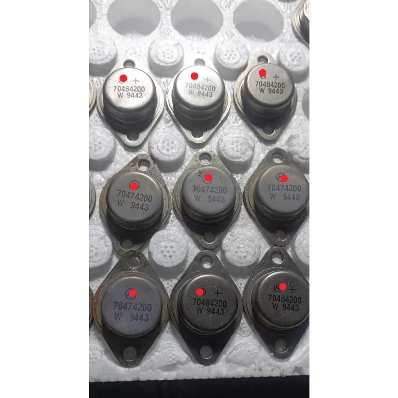 5Pcs Original Disassembled 70473180 70483180 70474200 70484200 High-Power Audio Amplifier Paired Triode Iron Cap Transistors