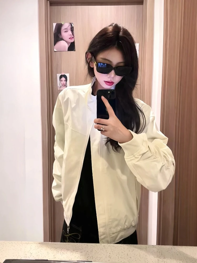 

Стильная женская осенняя куртка-бомбер Cool American MA Pilot Jaet ort Sle CleanFit, водонепроницаемая