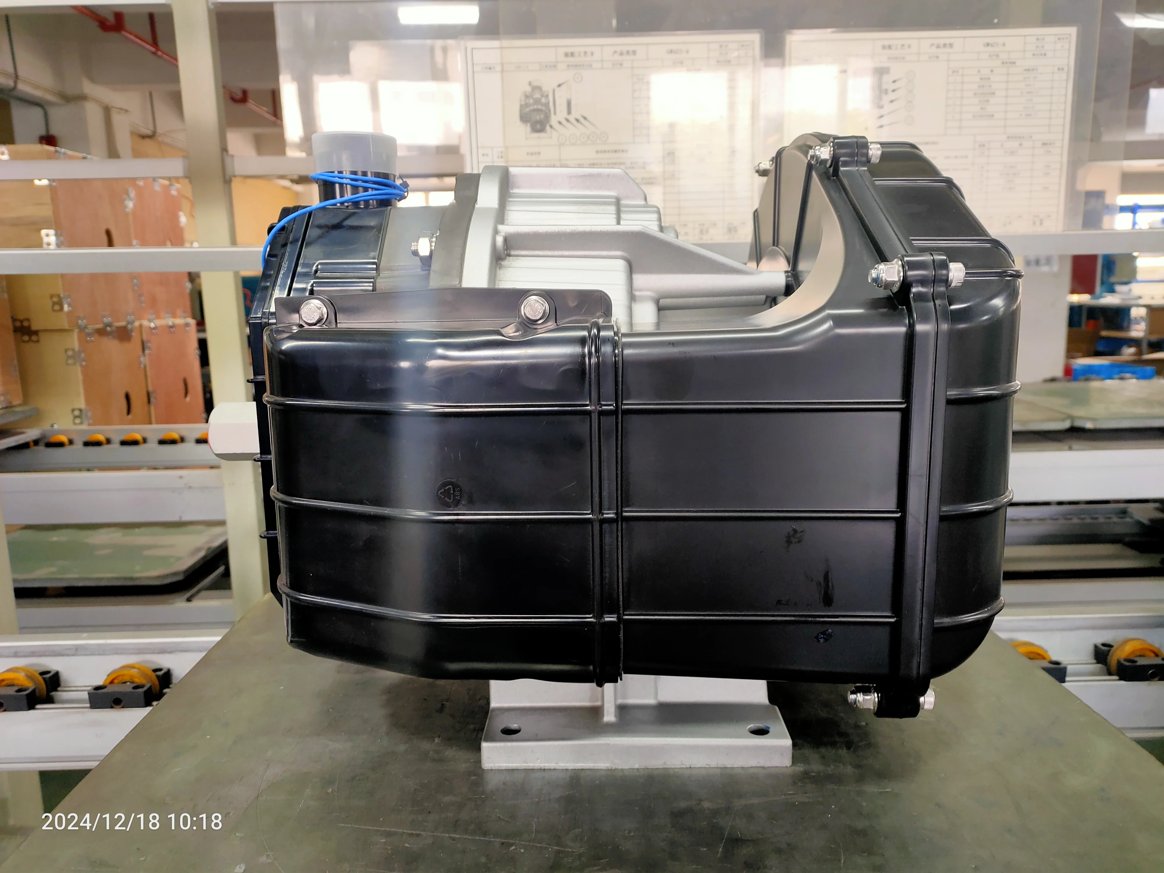 5.5 kW G07T 4 Bar Low Pressure Silent Oil Free Scroll Air Oxygen Compressor Belt Driven Air End