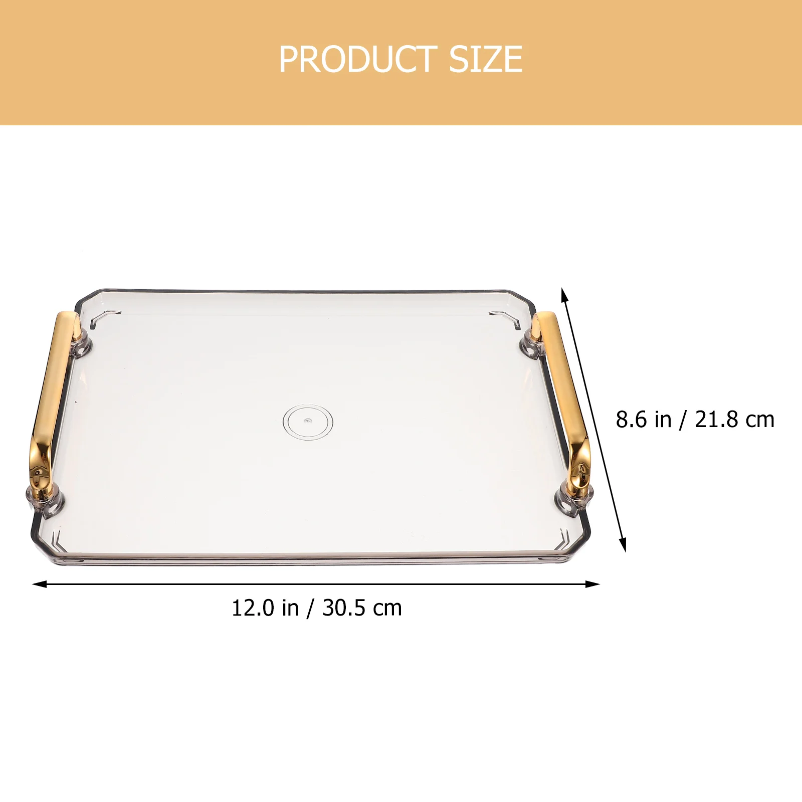 アクリル収納トレイジュエリーホルダーデスクトップオーガナイザー化粧台旅行化粧プレートクリアプレミアム素材耐久性実用