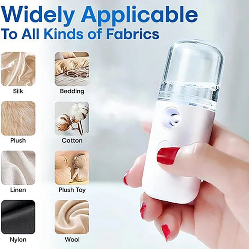 USB Charging Nano Sprayer Water Drop Mini Portable Handheld Hydrating Instrument Humidifying Steam